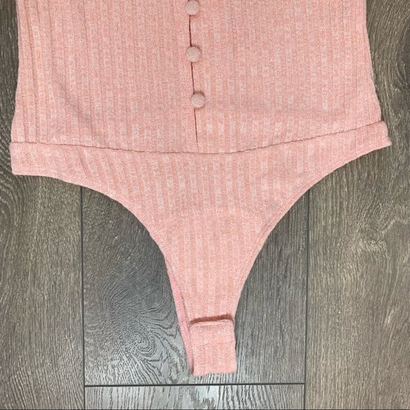 Revolve Privacy Please Gyle Bodysuit Pale Pink Size Small - Picture 8 of 13